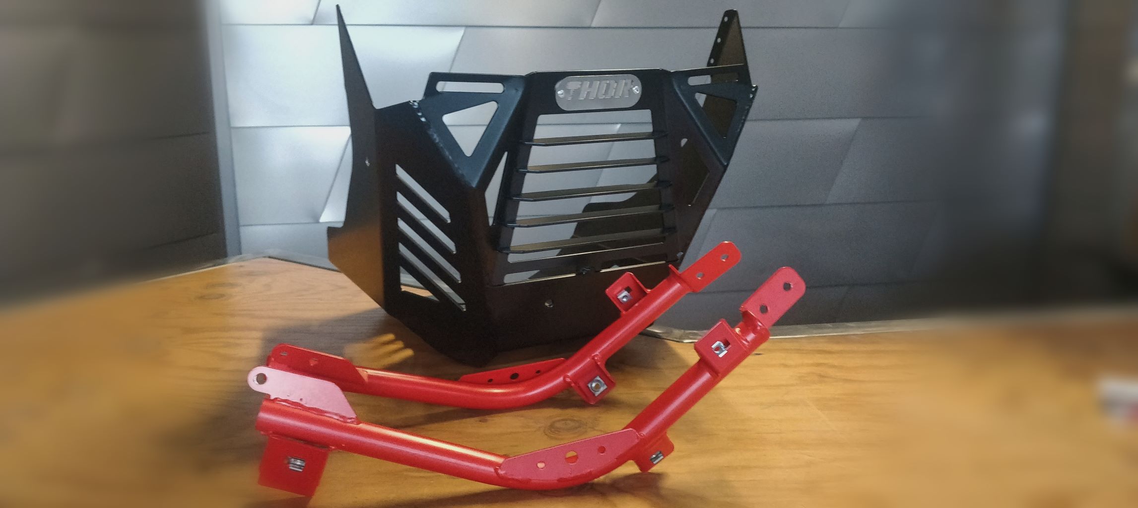 Thor skid plate GpMucci Transalp with frame